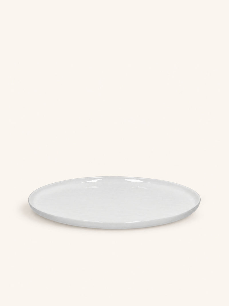 PORCELINO WHITE - dinerbord - porselein - DIA 27,5 x H 1,3 cm