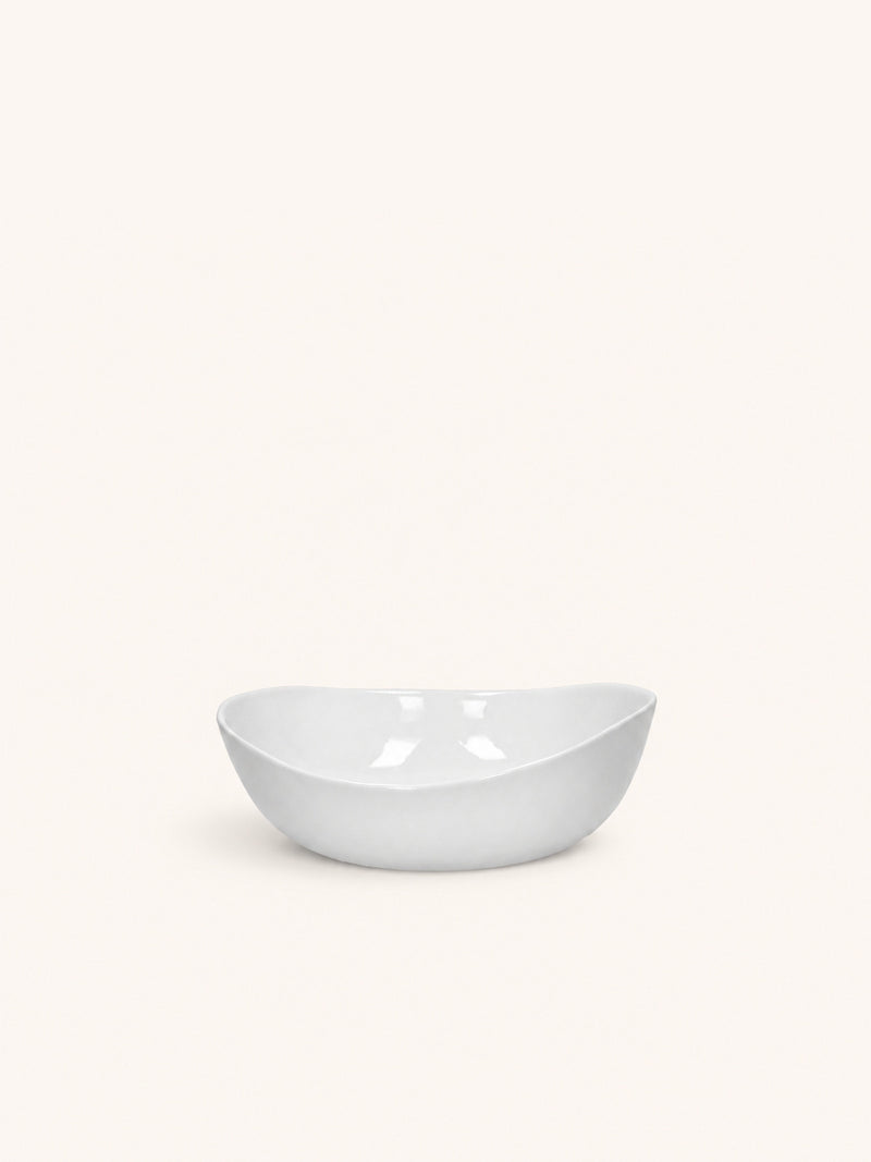 PORCELINO WHITE - soepkom - porselein - DIA 21 x H 6 cm