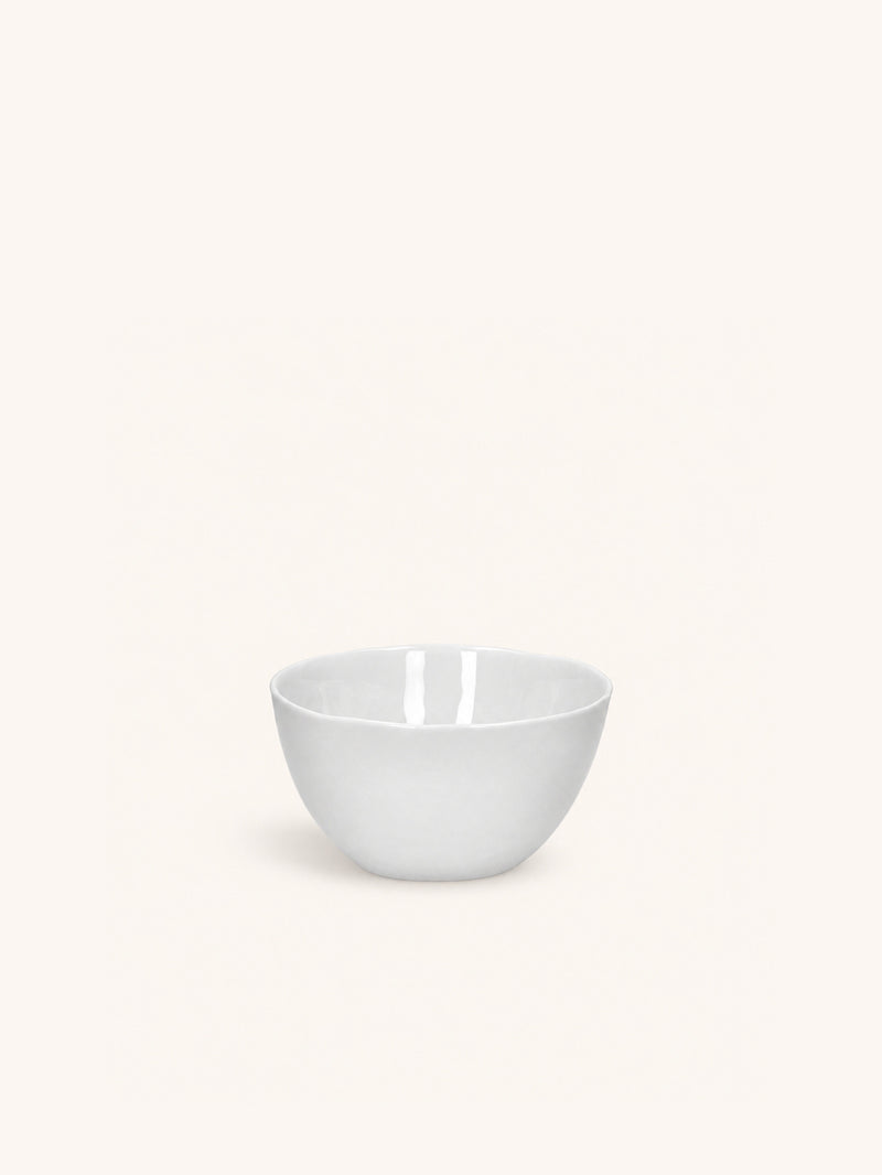 PORCELINO WHITE - ontbijtkom - porselein - DIA 15 x H 8 cm