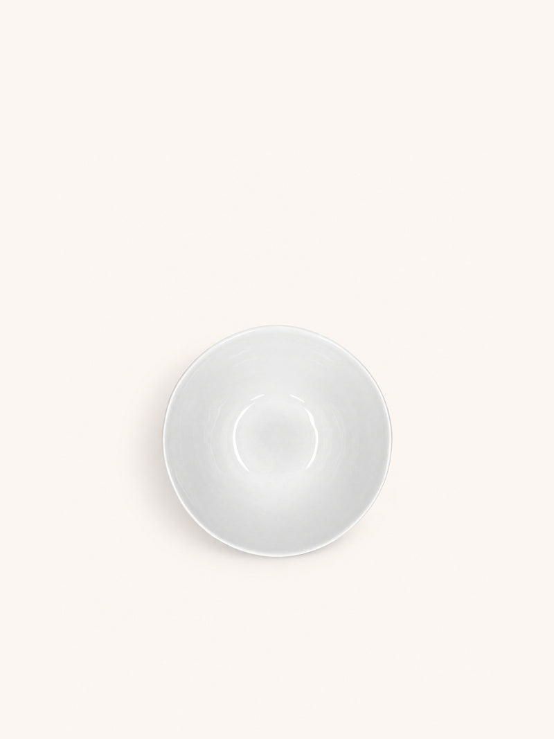 PORCELINO WHITE - ontbijtkom - porselein - DIA 15 x H 8 cm