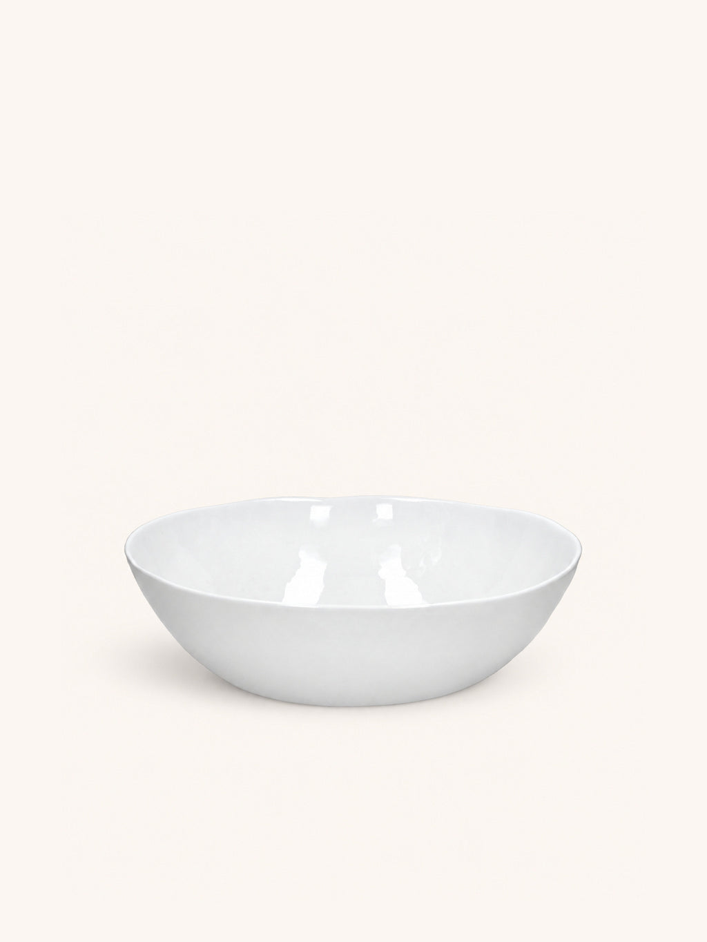 PORCELINO WHITE - serveerkom - ovaal - porselein - L 36 x W 34 x H 10 cm