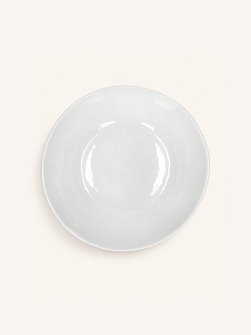 PORCELINO WHITE - serveerkom - ovaal - porselein - L 36 x W 34 x H 10 cm