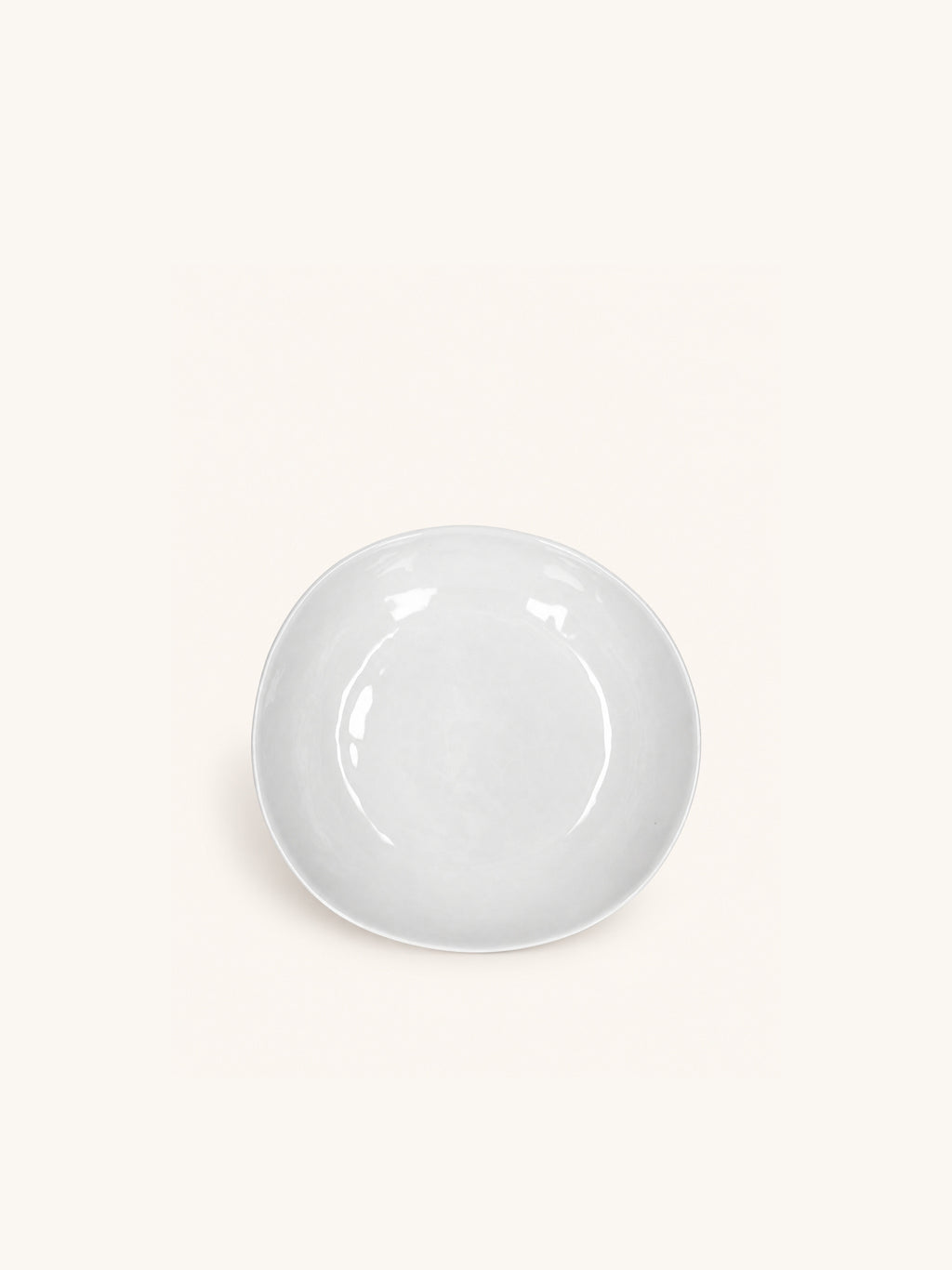 PORCELINO WHITE - soepkom - ovaal - porselein - L 17 x W 16 x H 4 cm