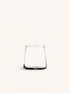 MARGAUX - vaso de agua - vidrio cristalino - DIA 8,5 x H 9 cm - transparente