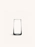 MARGAUX - vaso de tubo - vidrio cristalino - DIA 7,4 x H 13,5 cm - transparente