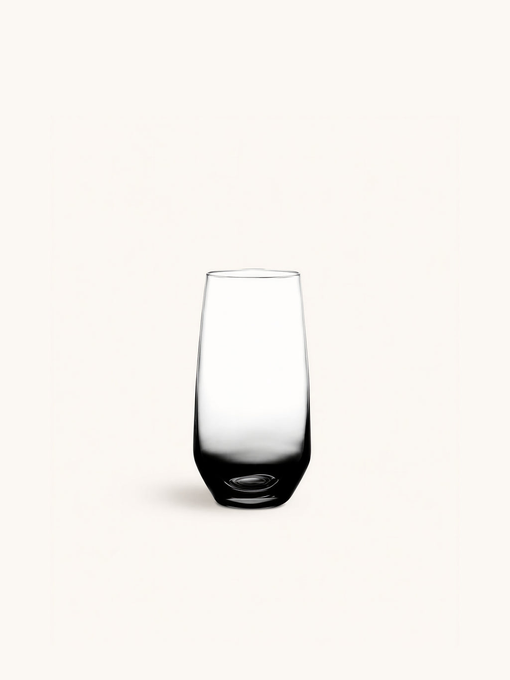 SAUVIGNON - vaso largo - vidrio cristalino - DIA 7,6 x H 14,5 cm - transparente