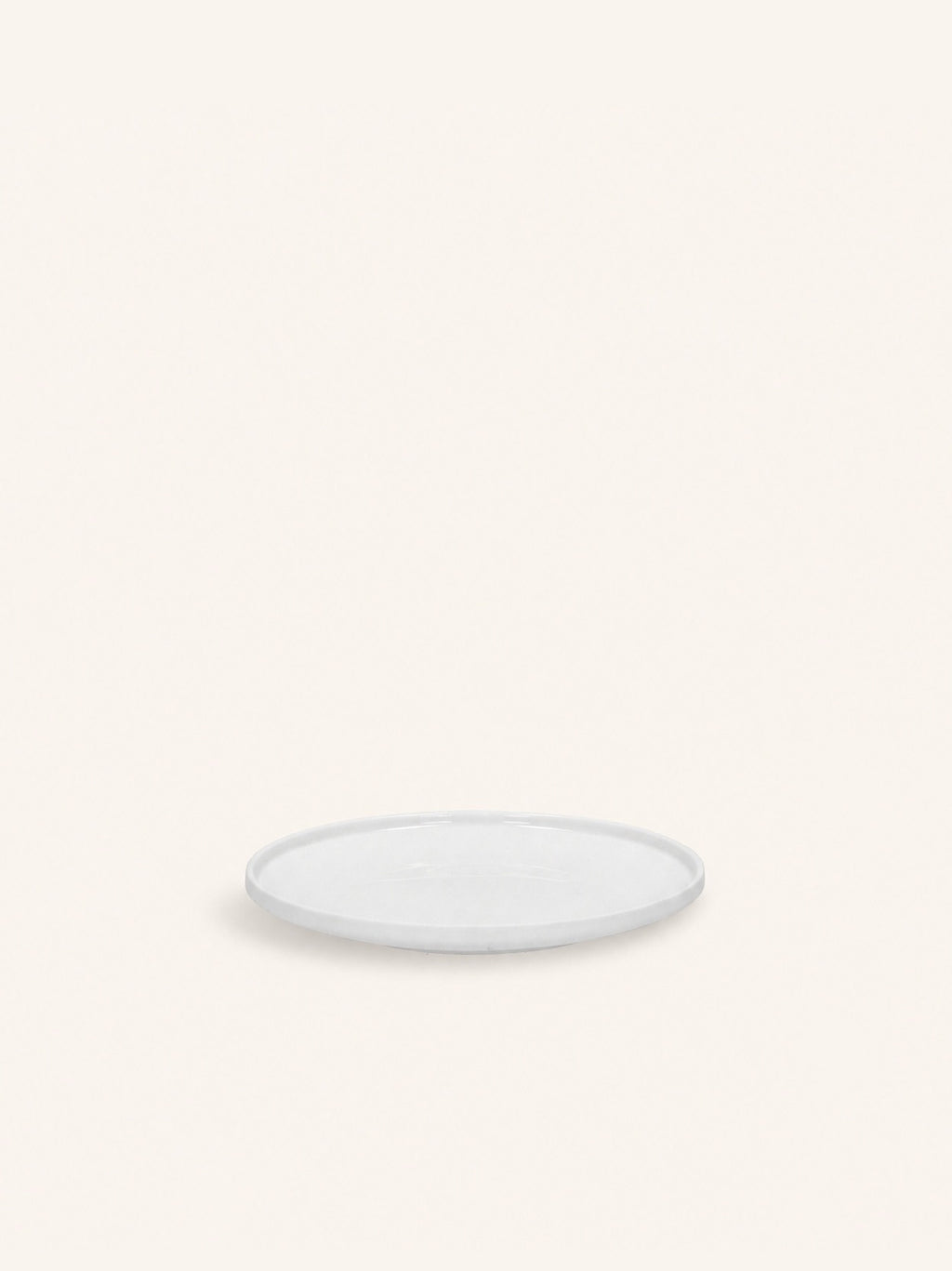 LEGGERO - broodbordje - porselein - DIA 15 x H 1,8 cm - wit