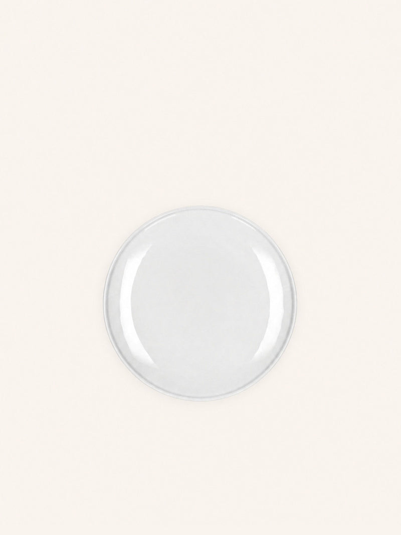 LEGGERO - broodbordje - porselein - DIA 15 x H 1,8 cm - wit