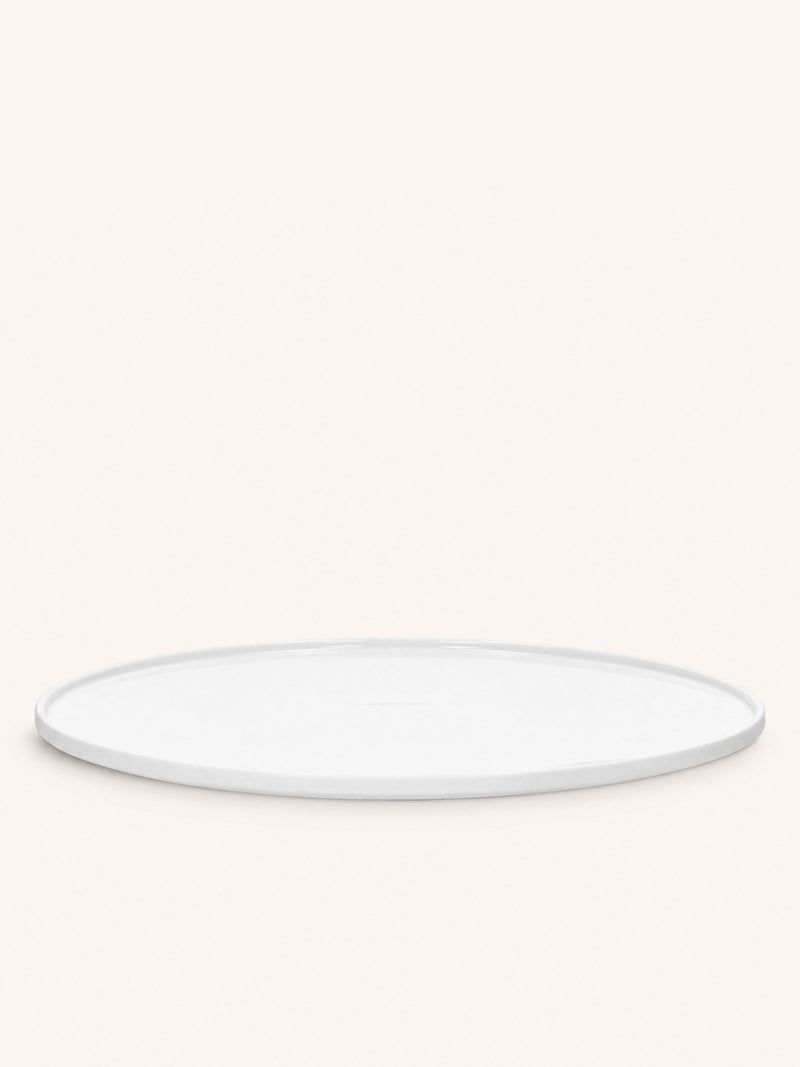 LEGGERO - presentatiebord - porselein - DIA 31 x H 2,3 cm - wit