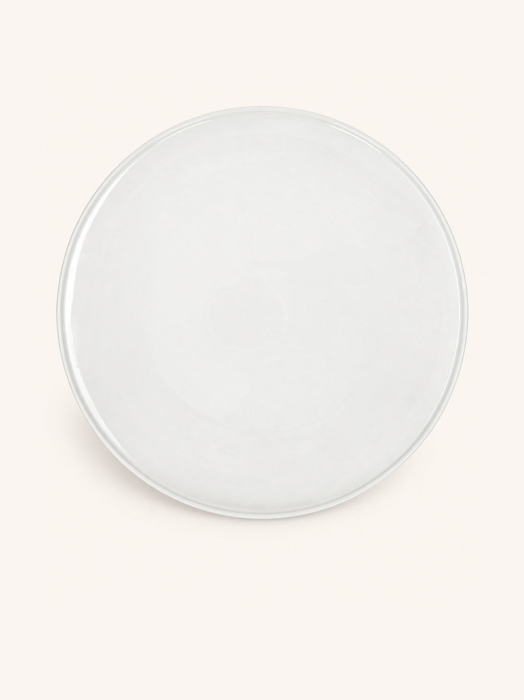 LEGGERO - plato de presentación - porcelana - DIA 31 x H 2,3 cm - blanco