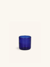 Blauw – VICO - bicchiere da acqua - vetro - DIA 8 x H 8,2 cm - blu