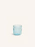 VICO - waterglas - glas - DIA 8 x H 8,2 cm - licht blauw