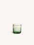 VICO - waterglas - glas - DIA 8 x H 8,2 cm - licht groen