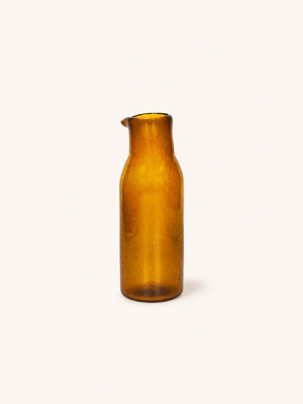 VICO - caraffa in vetro - vetro - DIA 8,5 x H 24,5 cm - ambra
