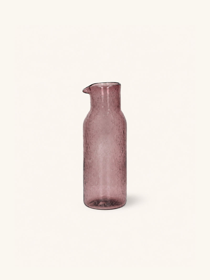 VICO - glazen karaf - glas - DIA 8,5 x H 24,5 cm - vijg