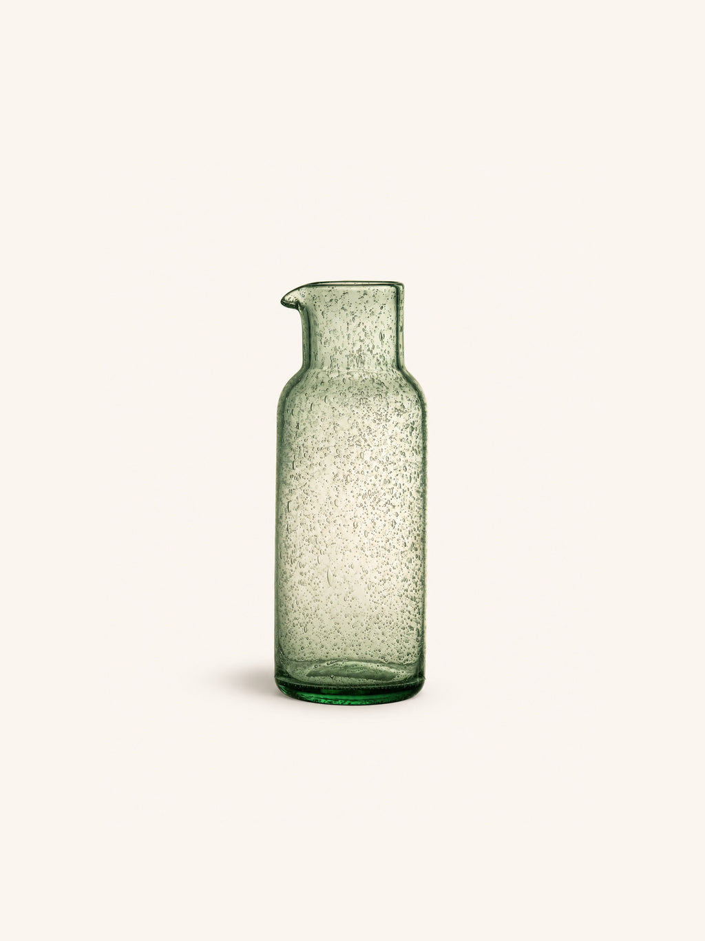 VICO - jarra de vidrio - vidrio - DIA 8,5 x H 24,5 cm - verde claro