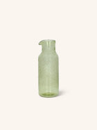 VICO - jarra de vidrio - vidrio - DIA 8,5 x H 24,5 cm - verde oliva