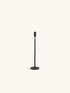 LIZZIE - Kerzenhalter - Metall - DIA 10 x H 40 cm - Schwarz