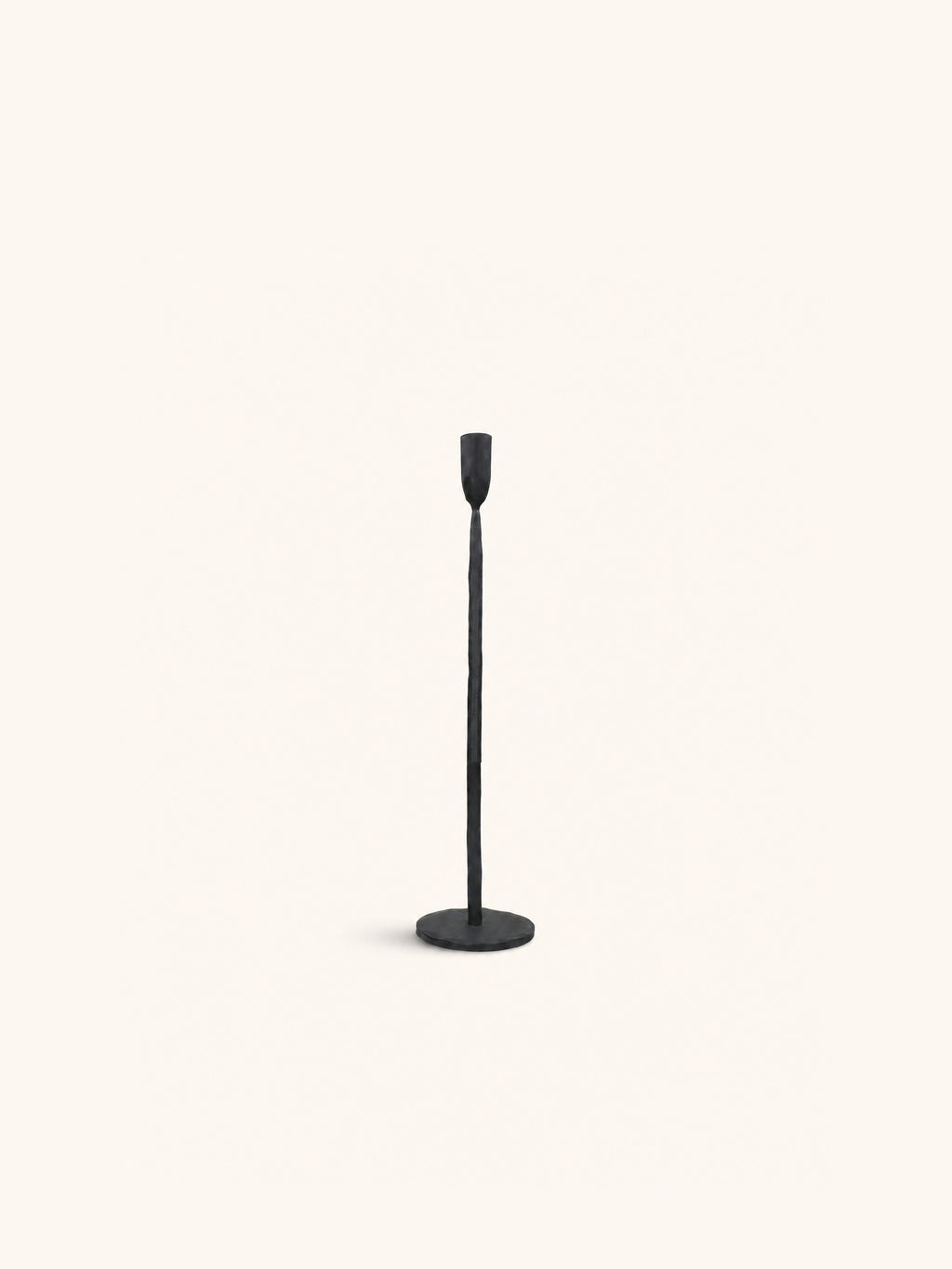 LIZZIE - candelabro - metal - DIA 10 x H 40 cm - negro
