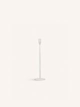 Wit – LIZZIE - candlestick - metal - DIA 10 x H 40 cm - off-white