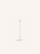 LIZZIE - candlestick - metal - DIA 10 x H 40 cm - off-white