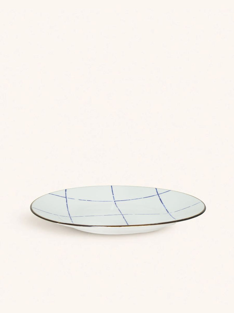 ANAFI - dinerbord - porselein - DIA 26,5 cm - blauw