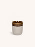 SPIRO - bicchiere 31 CL - gres - DIA 8 x H 9 cm - marrone