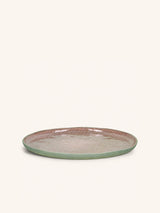Roze – SPIRO - dinner plate - stoneware - DIA 27 cm x H 1,5 cm - powder pink