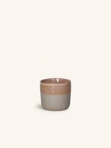 Roze – SPIRO - taza 16 CL - gres - DIA 7 x H 6,5 cm - rosa empolvado