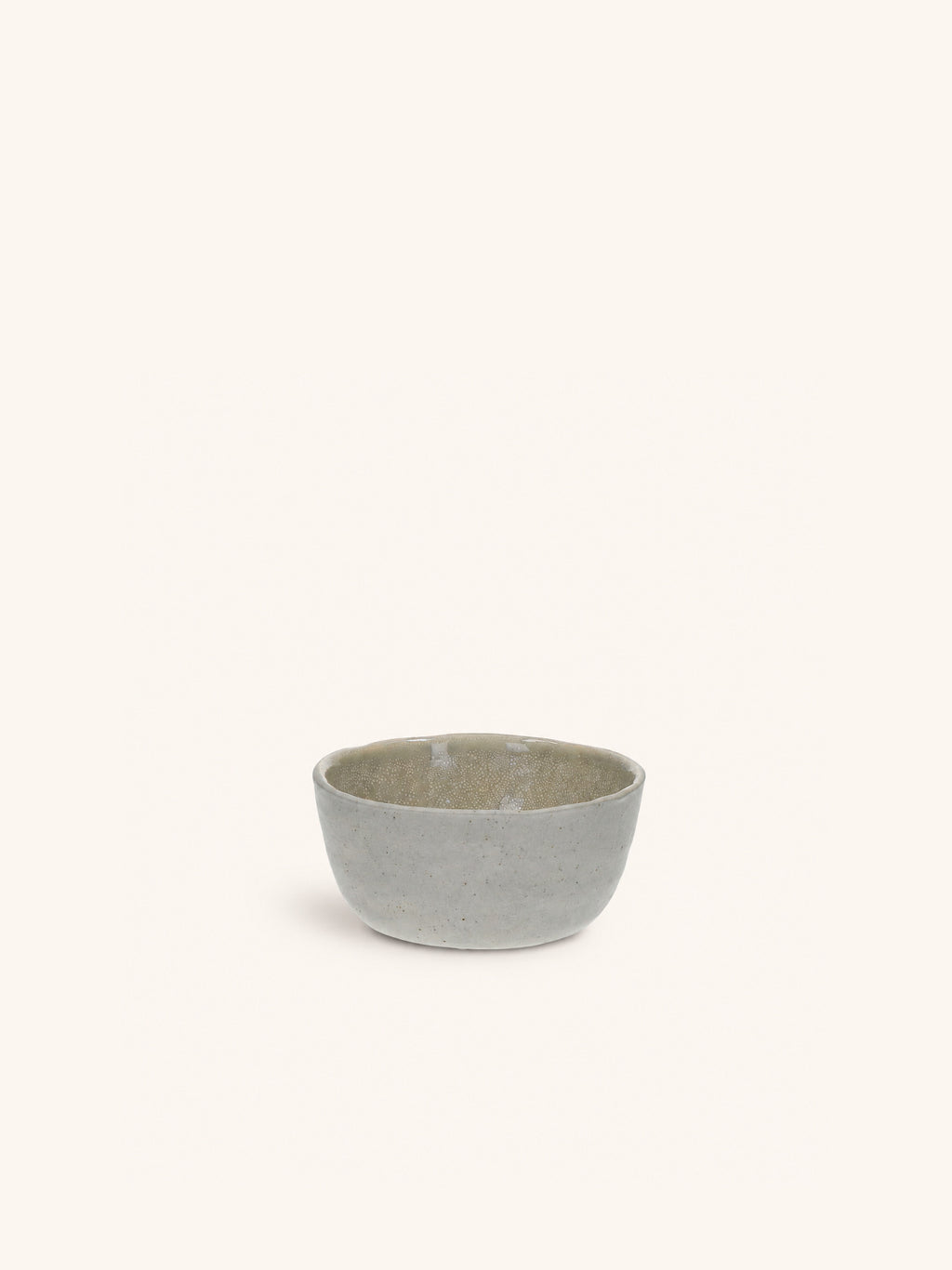 SPIRO - mini-bol - grès - DIA 9 x H 4,2 cm - coquillage marin