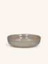SPIRO - piatto fondo - gres - DIA 24 x H 5,5 cm - conchiglia marina