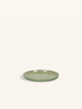 Beige – SPIRO - plato para aperitivos - gres - DIA 12 cm x H 1 cm - concha marina