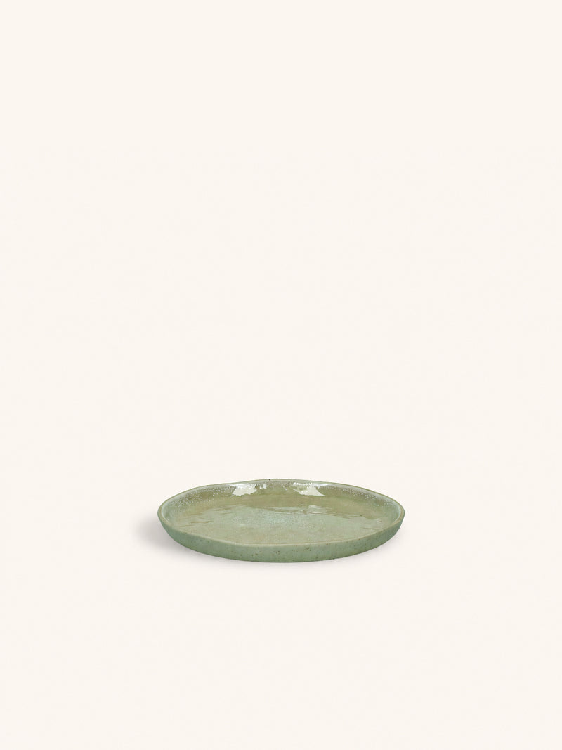 SPIRO - aperitiefbordje - steengoed - DIA 12 cm x H 1 cm - zeeschelp