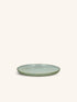 SPIRO - piatto da dessert - gres - DIA 21 cm x H 1,5 cm - conchiglia marina