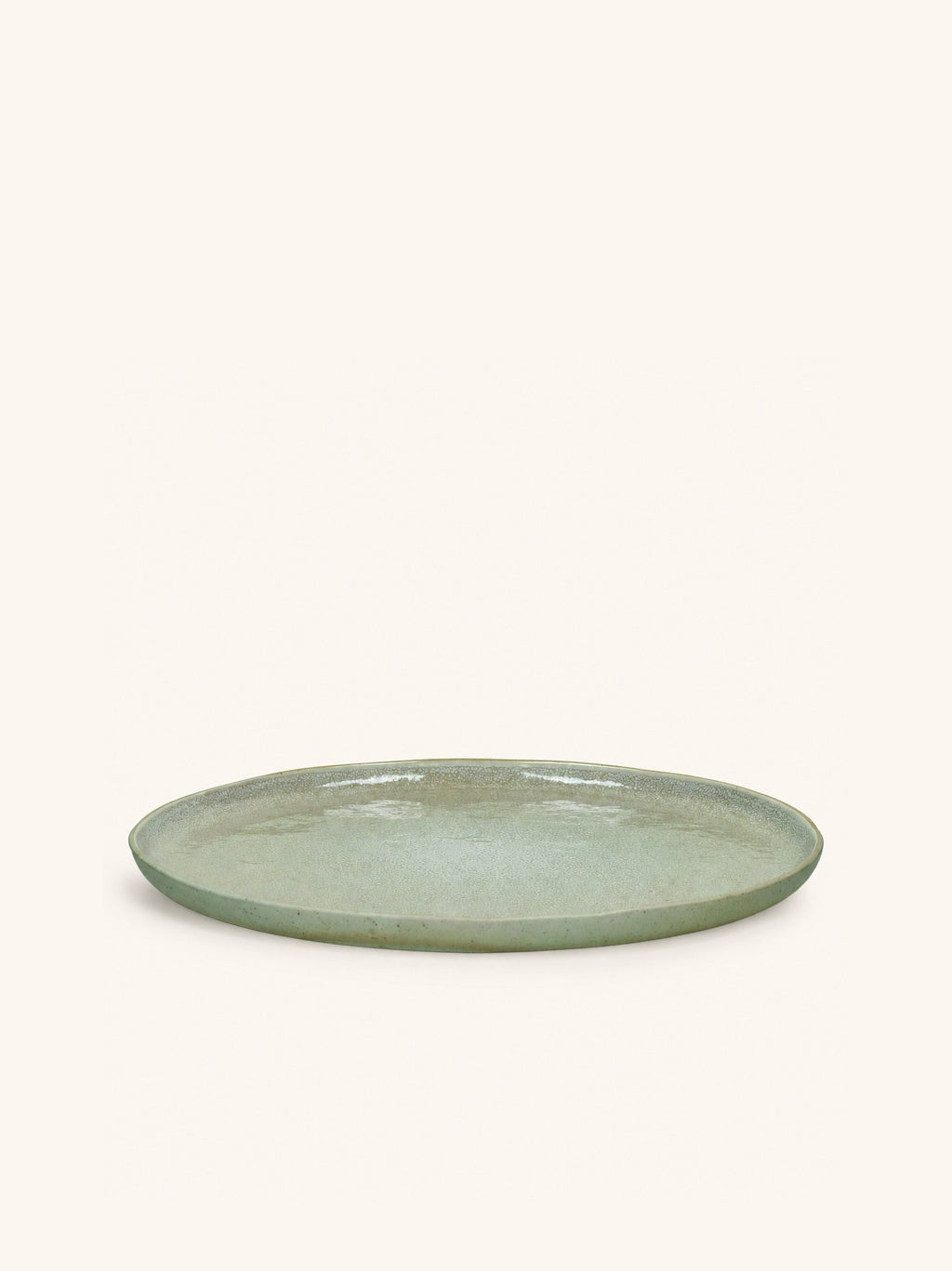 SPIRO - Speiseteller - Steingut - DIA 27 cm x H 1,5 cm - Muschel