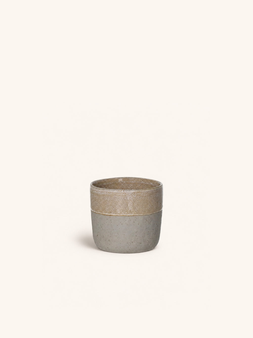 SPIRO - Becher 16 CL - Steingut - DIA 7 x H 6,5 cm - Muschel
