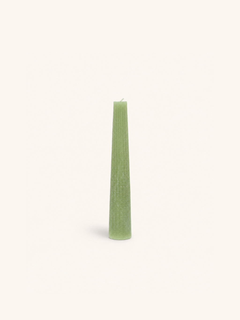 CANDLE - candle - paraffin wax - DIA 4,2 x H 25 cm - avocado