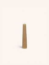 Geel – CANDLE - Kerze - Paraffinwachs - DIA 4 x H 20 cm - Honig