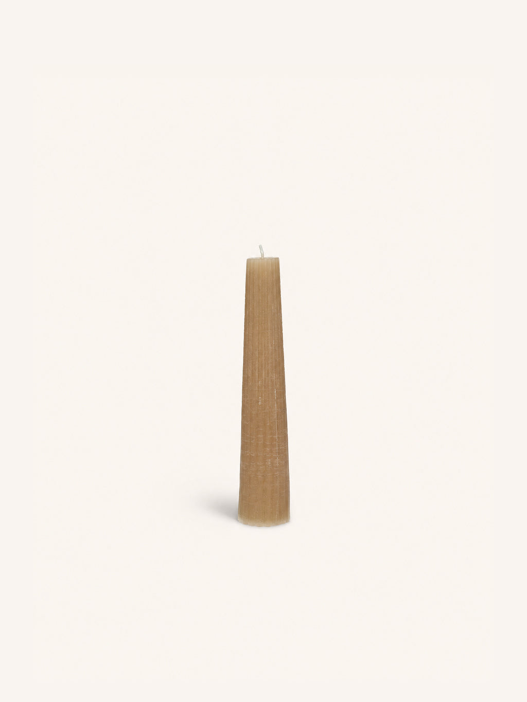 CANDLE - candle - paraffin wax - DIA 4 x H 20 cm - honey