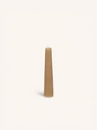 CANDLE - candle - paraffin wax - DIA 4 x H 20 cm - honey