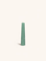 Blauw – CANDLE - Kerze - Paraffinwachs - DIA 4 x H 20 cm - Hell-Aqua