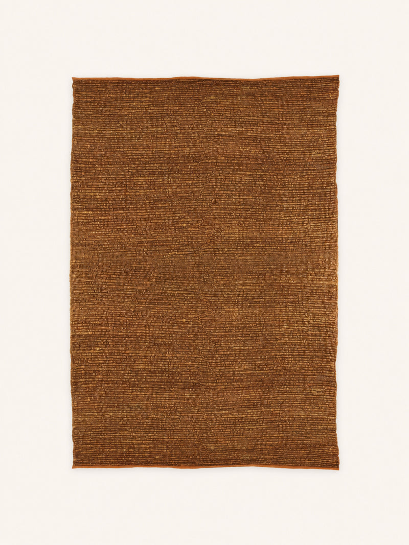 KATHU - rug - jute - L 350 x W 250 cm (+/- 7 cm) - rust