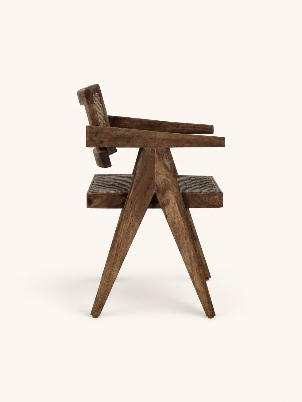 ROSALIA - silla - madera de mango - L 53 x W 51 x H 80 cm - marrón