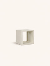 Wit – VERONA - rack - plaster - L 45 x W 40 x H 45 cm - off-white