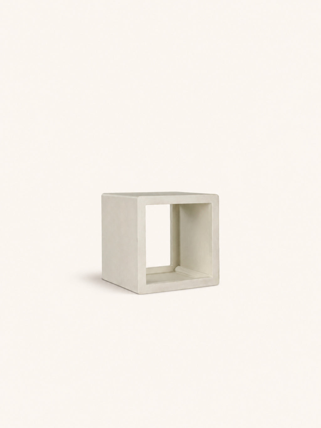 VERONA - rek - kalkpleister - L 45 x W 40 x H 45 cm - gebroken wit