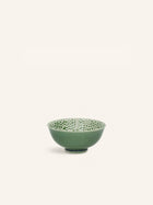 LOTUS - Frühstücksschale - Porzellan - DIA 12 x H 6 cm - Grün
