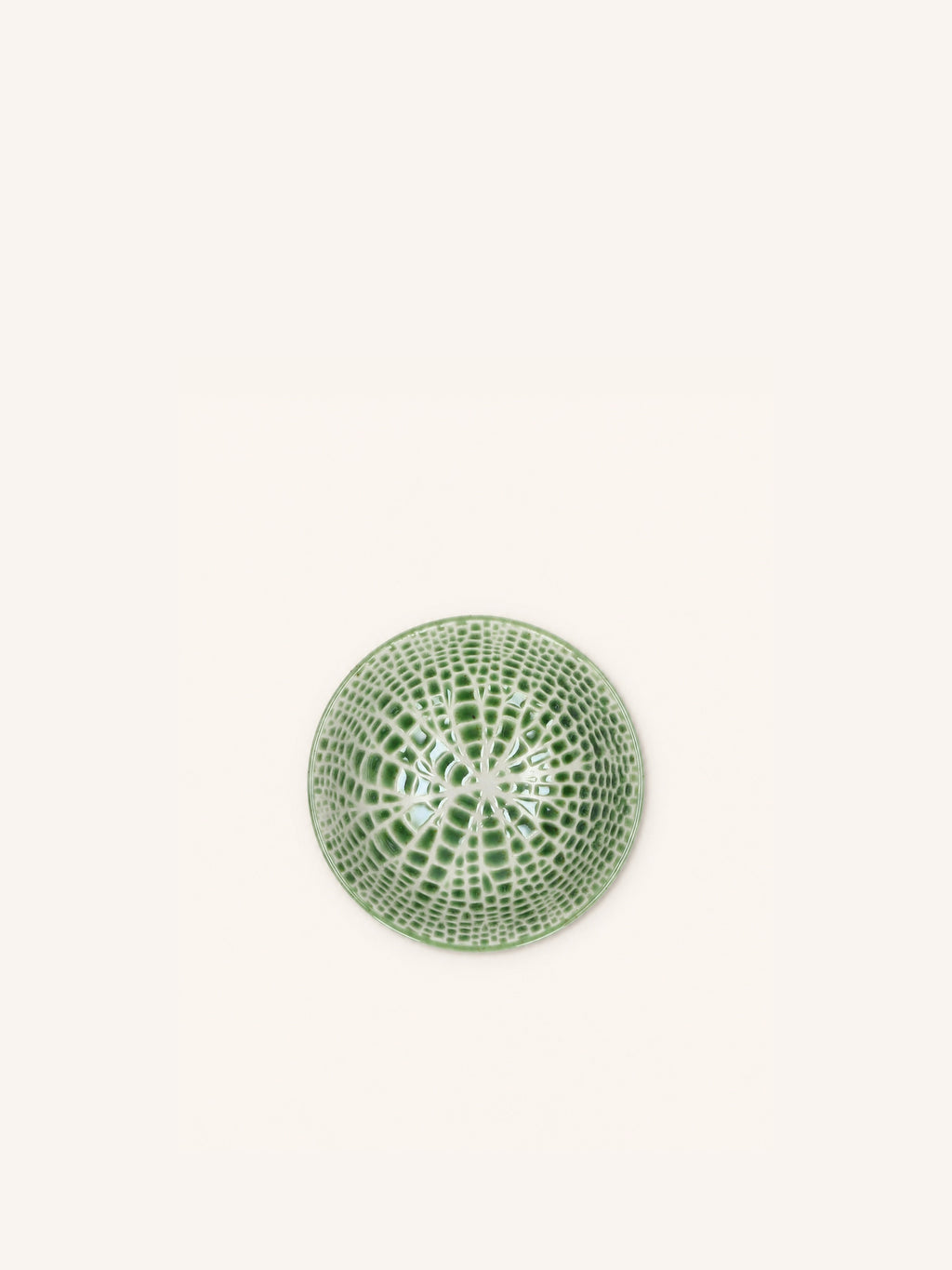 LOTUS - Frühstücksschale - Porzellan - DIA 12 x H 6 cm - Grün