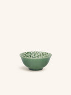 LOTUS - Suppenschüssel - Porzellan - DIA 15 x H 7 cm - Grün