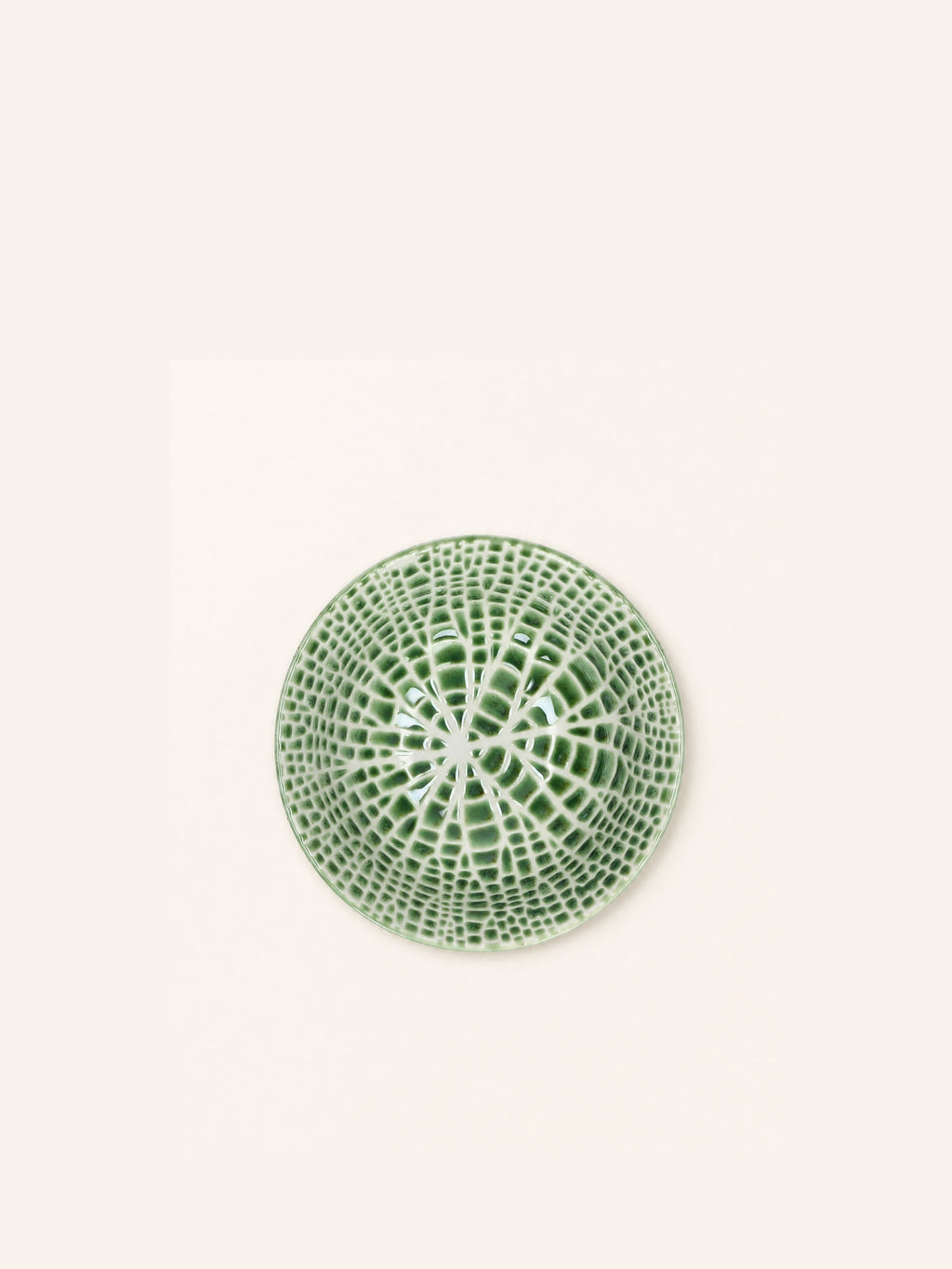 LOTUS - Suppenschüssel - Porzellan - DIA 15 x H 7 cm - Grün