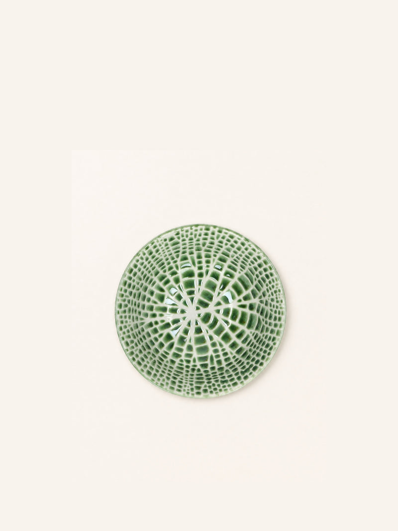 LOTUS - cuenco para sopa - porcelana - DIA 15 x H 7 cm - verde